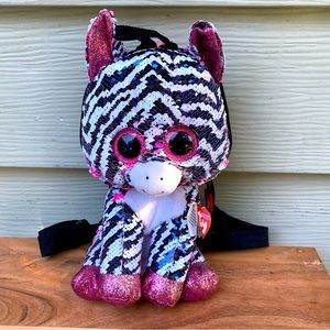 TY Flippable Sequin Zoey Backpack NWT